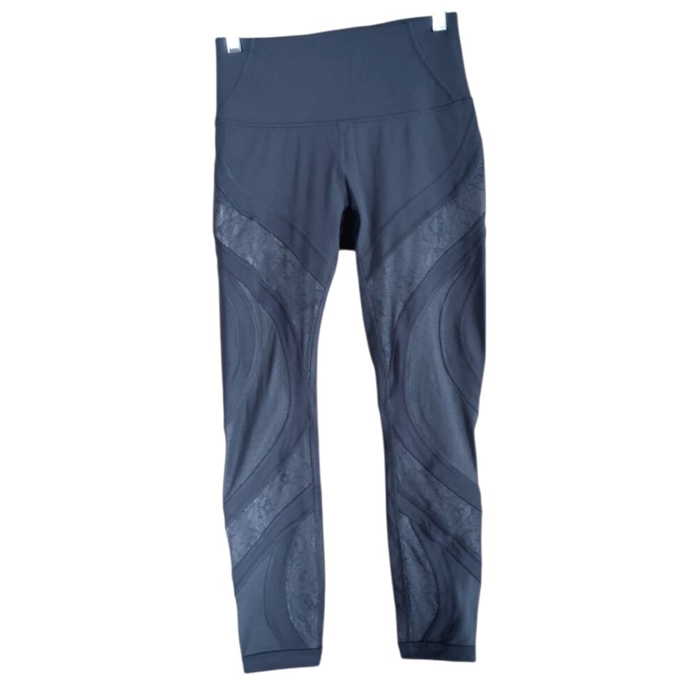 Lululemon Wunder Under High Rise Tight Gray Size 6
